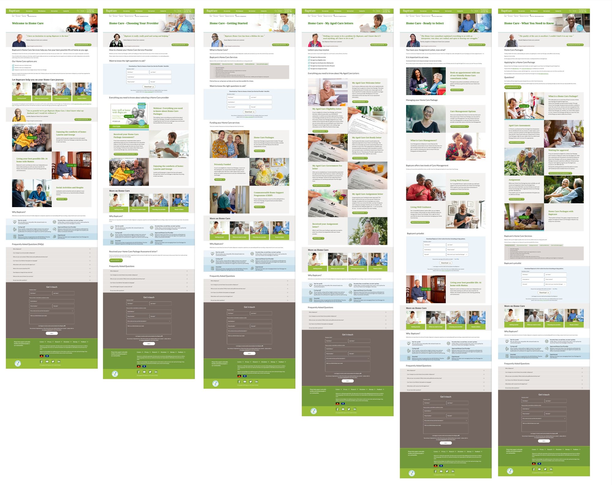 BaptCare Case Study - Home Care Pages 1